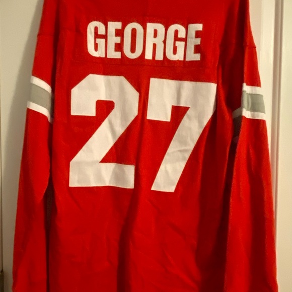 New W/Tags, Mens Mitchell & Ness NCAA Ohio State Buckeyes Eddie George Jersey,M - Picture 4 of 4
